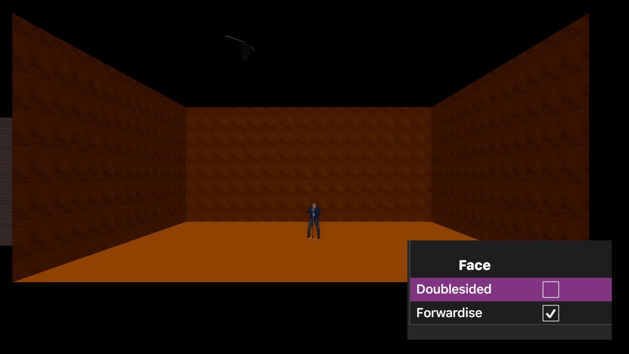 MaterialFacesOnesided