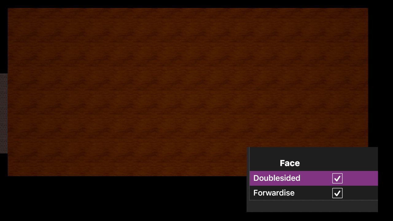 MaterialFacesDoublesided