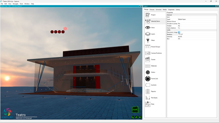 HDRI background.