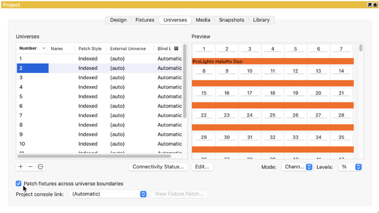 Recovery of Unsaved Changes.