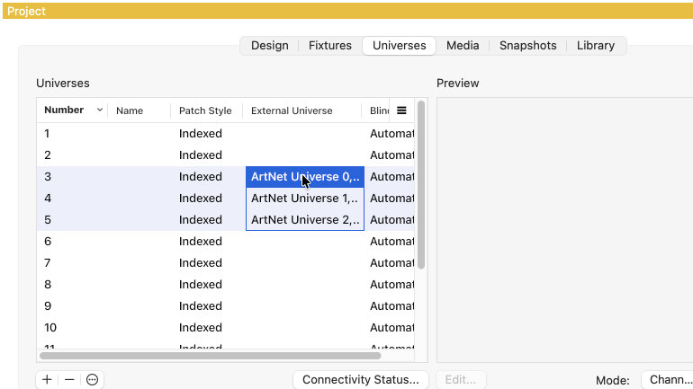 Recovery of Unsaved Changes.